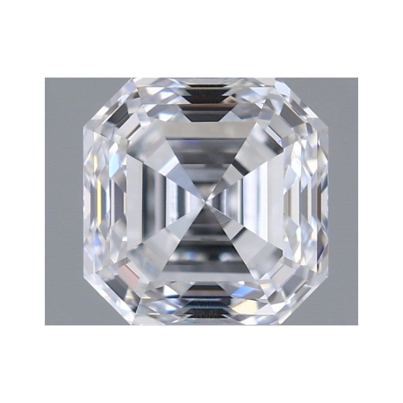 Diament laboratoryjny bezbarwny szlif szmaragdowy kwadratowy, 1.1ct, VVS2, D, IGI LG687546307