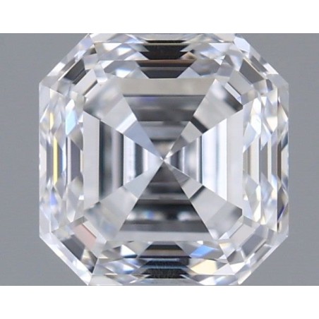 Diament laboratoryjny bezbarwny szlif szmaragdowy kwadratowy, 1.1ct, VVS2, D, IGI LG687546307