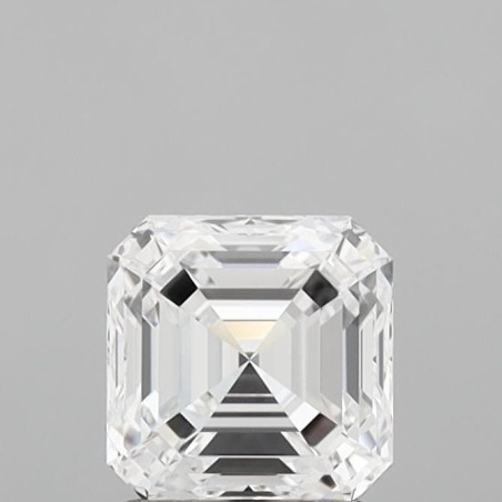 Diament laboratoryjny bezbarwny szlif szmaragdowy kwadratowy, 1.51ct, VVS1, D, IGI LG687536516