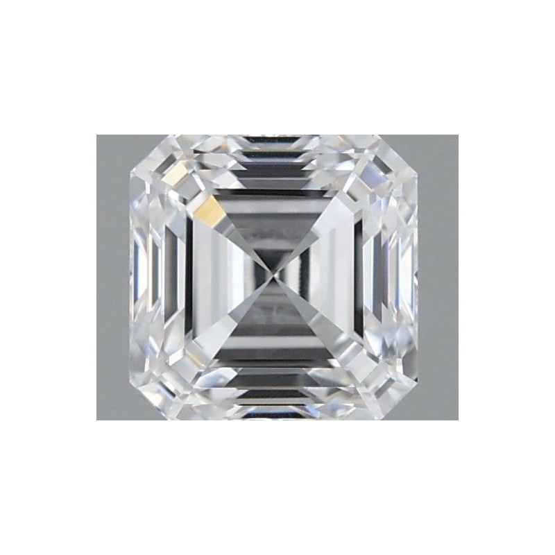 Diament laboratoryjny bezbarwny szlif szmaragdowy kwadratowy, 1.1ct, VVS2, D, IGI LG687546309