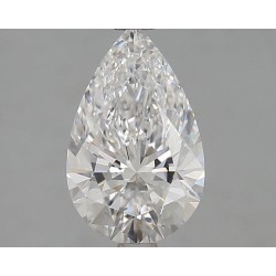 Diament laboratoryjny bezbarwny szlif gruszkowy, 1.7ct, VVS1, D, GIA 3515457362
