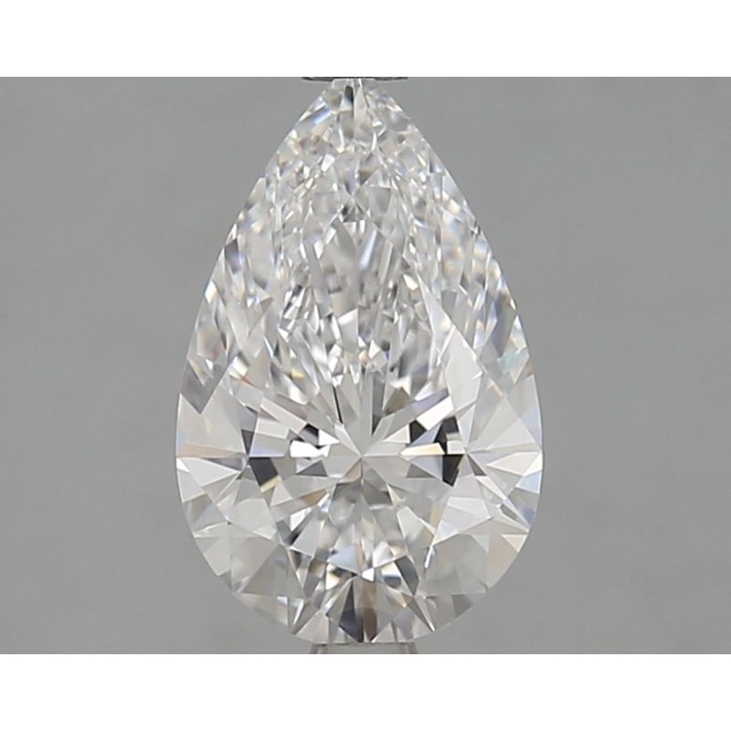 Diament laboratoryjny bezbarwny szlif gruszkowy, 1.7ct, VVS1, D, GIA 3515457362