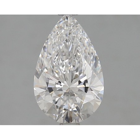 Diament laboratoryjny bezbarwny szlif gruszkowy, 1.7ct, VVS1, D, GIA 3515457362