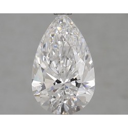 Diament laboratoryjny bezbarwny szlif gruszkowy, 2ct, VVS1, D, GIA 6515528427