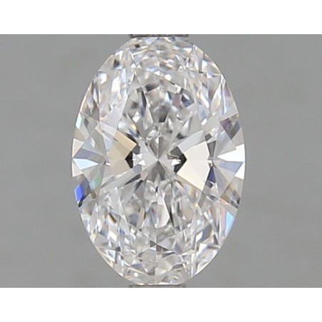 Diament laboratoryjny bezbarwny szlif owalny, 1.03ct, VVS1, D, GIA 7516457462