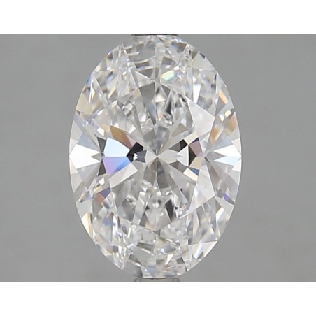 Diament laboratoryjny bezbarwny szlif owalny, 2.04ct, VVS2, D, GIA 6511457457