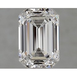 Diament laboratoryjny bezbarwny szlif szmaragdowy, 1.5ct, VVS2, D, GIA 2516587456
