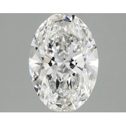Diament laboratoryjny bezbarwny szlif owalny, 1.41ct, VVS2, E, IGI LG744502381