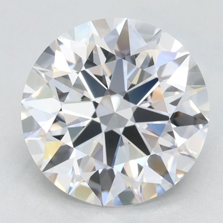 Diament laboratoryjny bezbarwny szlif okrągły, 2.46ct, VVS1, D, GIA 6505824948