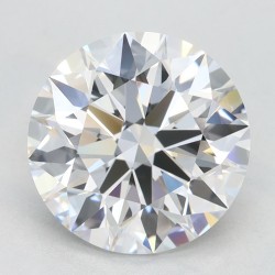 Diament laboratoryjny bezbarwny szlif okrągły, 2.9ct, VVS1, D, GIA 7506824866