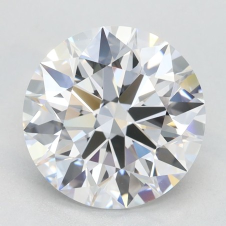 Diament laboratoryjny bezbarwny szlif okrągły, 2.9ct, VVS1, D, GIA 7506824866