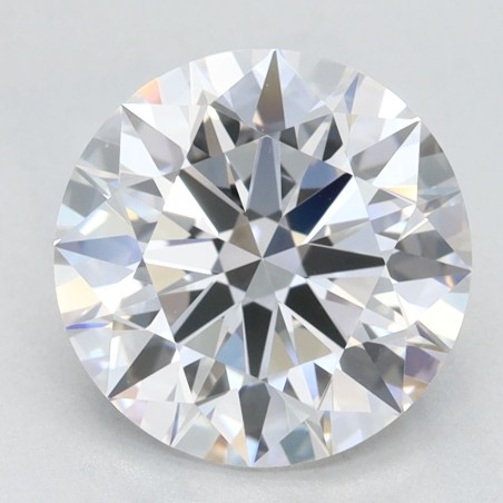 Diament laboratoryjny bezbarwny szlif okrągły, 2.49ct, VVS1, D, GIA 2507824967