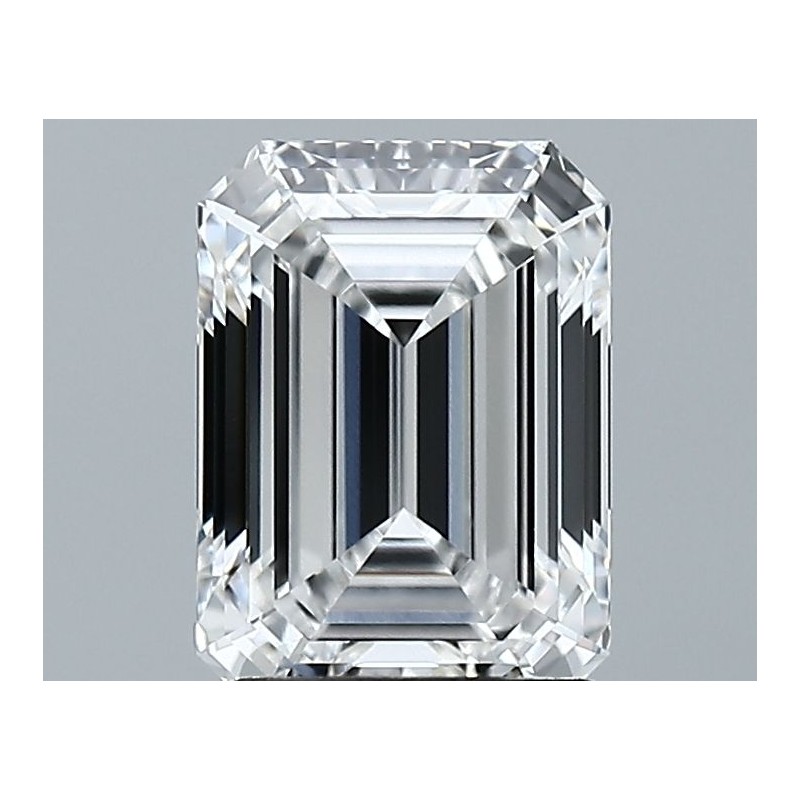 Diament laboratoryjny bezbarwny szlif szmaragdowy, 2.06ct, VVS2, D, GIA 5231440568