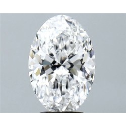 Diament laboratoryjny bezbarwny szlif owalny, 2.73ct, VVS2, D, GIA 2231606352