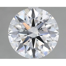 Diament laboratoryjny bezbarwny szlif okrągły, 2.52ct, VVS2, D, GIA 1232623097