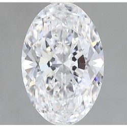 Diament laboratoryjny bezbarwny szlif owalny, 2.13ct, VVS2, D, GIA 5231600622