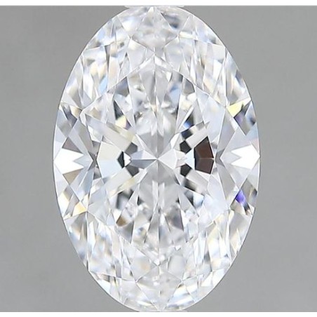 Diament laboratoryjny bezbarwny szlif owalny, 2.13ct, VVS2, D, GIA 5231600622