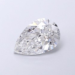 Diament laboratoryjny bezbarwny szlif gruszkowy, 1.5ct, VVS2, D, IGI LG749547895