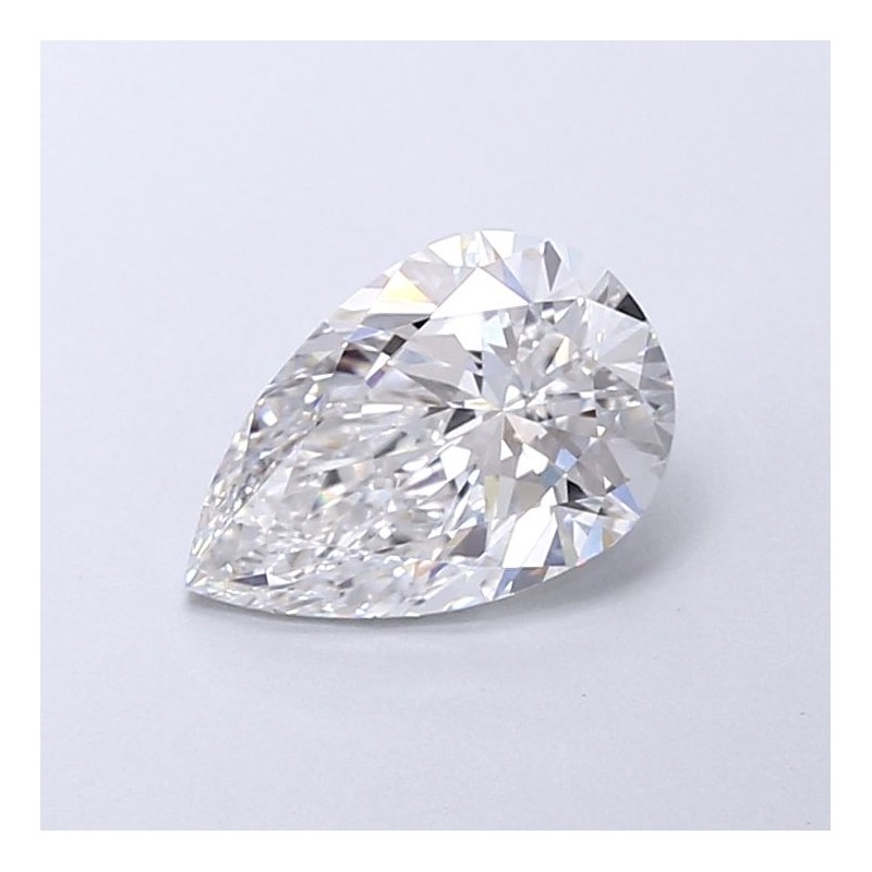 Diament laboratoryjny bezbarwny szlif gruszkowy, 1.5ct, VVS2, D, IGI LG749547895