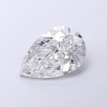 Diament laboratoryjny bezbarwny szlif gruszkowy, 1.5ct, VVS2, D, IGI LG749547895