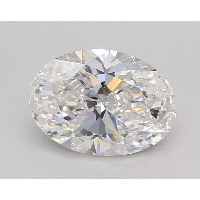 Diament laboratoryjny bezbarwny szlif owalny, 2.02ct, VVS2, D, IGI LG743575041