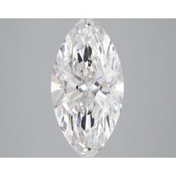 Diament laboratoryjny bezbarwny markiza, 2.05ct, VVS2, D, IGI LG742503921
