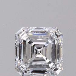 Diament laboratoryjny bezbarwny szlif szmaragdowy kwadratowy, 1.52ct, VVS2, D, IGI LG626457408