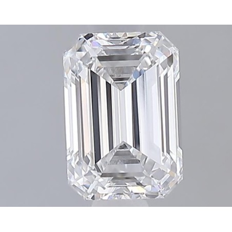 Diament laboratoryjny bezbarwny szlif szmaragdowy, 1.03ct, VVS2, D, IGI LG712585190