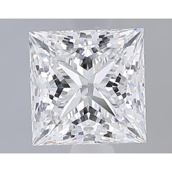 Diament laboratoryjny bezbarwny szlif princess, 1.56ct, VVS2, D, IGI LG712585202