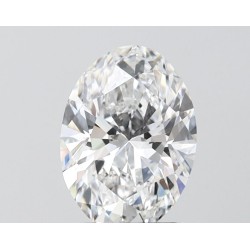 Diament laboratoryjny bezbarwny szlif owalny, 1.6ct, VVS2, E, IGI LG747528451