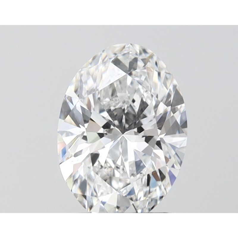 Diament laboratoryjny bezbarwny szlif owalny, 1.6ct, VVS2, E, IGI LG747528451