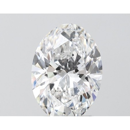 Diament laboratoryjny bezbarwny szlif owalny, 1.6ct, VVS2, E, IGI LG747528451