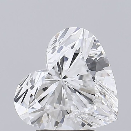 Diament laboratoryjny bezbarwny serce, 2.09ct, IF, D, IGI LG654484165