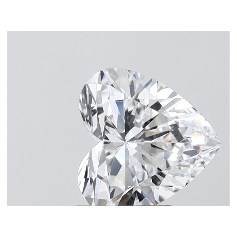 Diament laboratoryjny bezbarwny serce, 1.23ct, IF, D, IGI LG747530298