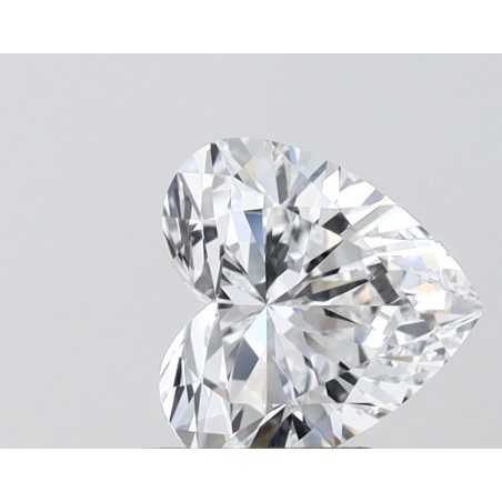 Diament laboratoryjny bezbarwny serce, 1.23ct, IF, D, IGI LG747530298