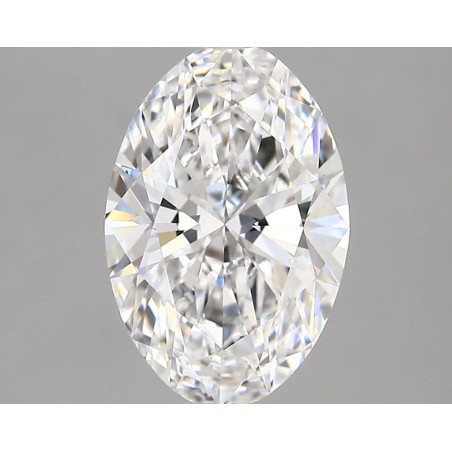 Diament laboratoryjny bezbarwny szlif owalny, 2.48ct, VVS2, D, IGI LG752522971