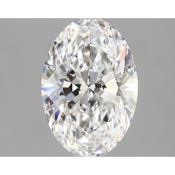 Diament laboratoryjny bezbarwny szlif owalny, 2.6ct, VVS1, D, IGI LG752522976