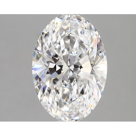 Diament laboratoryjny bezbarwny szlif owalny, 2.6ct, VVS1, D, IGI LG752522976