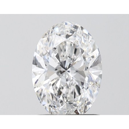 Diament laboratoryjny bezbarwny szlif owalny, 1.22ct, VVS1, D, IGI LG752539600