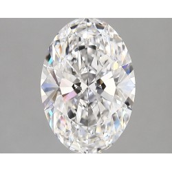 Diament laboratoryjny bezbarwny szlif owalny, 2.6ct, VVS2, D, IGI LG752580449