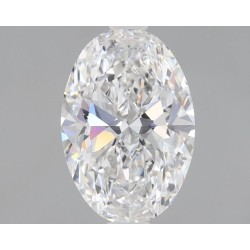 Diament laboratoryjny bezbarwny szlif owalny, 1.09ct, VVS2, E, IGI LG618499466