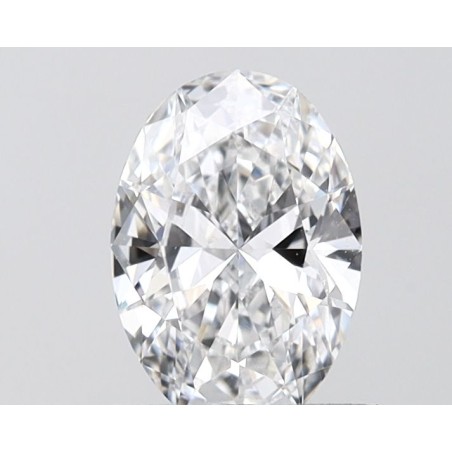 Diament laboratoryjny bezbarwny szlif owalny, 1.01ct, VVS2, D, IGI LG747530276