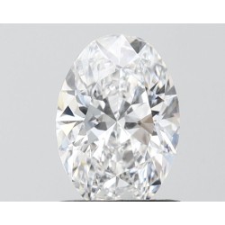Diament laboratoryjny bezbarwny szlif owalny, 1.05ct, VVS1, D, IGI LG752539596