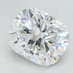 Diament laboratoryjny bezbarwny szlif poduszkowy brylantowy, 2.84ct, VVS1, D, GIA 6491977193