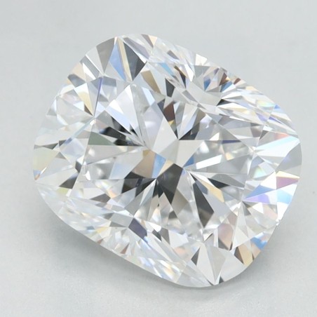 Diament laboratoryjny bezbarwny szlif poduszkowy brylantowy, 2.84ct, VVS1, D, GIA 6491977193