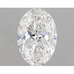 Diament laboratoryjny bezbarwny szlif owalny, 1.09ct, VVS2, E, IGI LG620418313