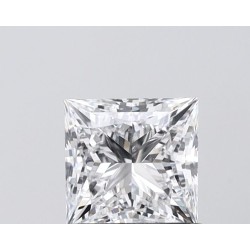 Diament laboratoryjny bezbarwny szlif princess, 1.01ct, VVS2, D, IGI LG752539587