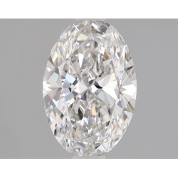 Diament laboratoryjny bezbarwny szlif owalny, 1.08ct, VVS2, E, IGI LG631414068
