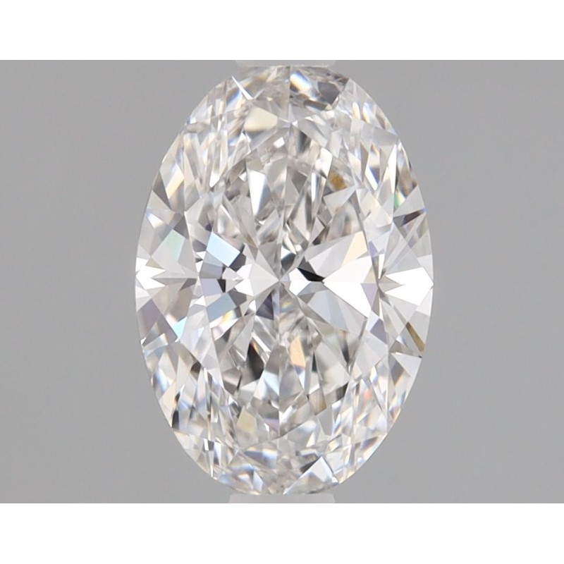 Diament laboratoryjny bezbarwny szlif owalny, 1.08ct, VVS2, E, IGI LG631414068