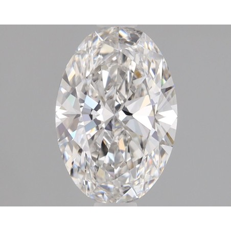 Diament laboratoryjny bezbarwny szlif owalny, 1.08ct, VVS2, E, IGI LG631414068